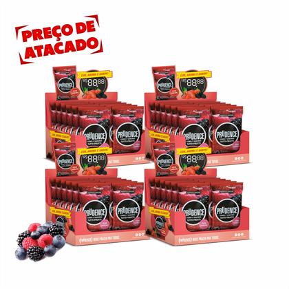 Imagem de 144 Preservativo Camisinha Prudence Sabor Tutti Frutti Preço de Atacado