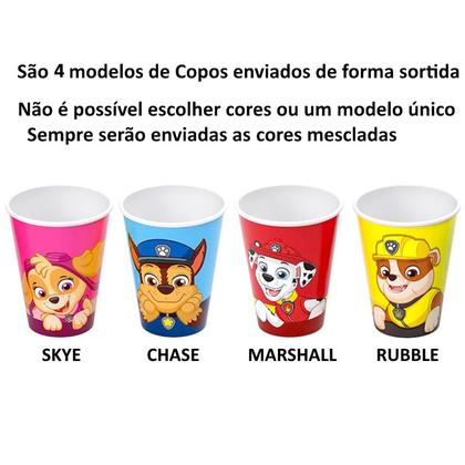 Imagem de 15 Copos Patrulha Canina Festa Infantil Lembrança Decoração