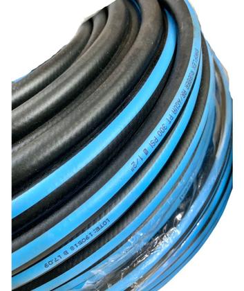 Imagem de 15 Mt Mangueira 1/2 Borracha Ar Água Compssor 300 Psi Rubber