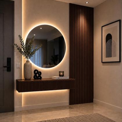 Imagem de 15 Painel Placas Ripado Friso Preto em MDF Montável 90x16cm