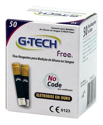 Imagem de 150 Tiras De Glicemiaa P/ G-tech Free E Free Smart