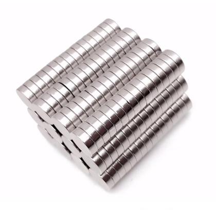 Imagem de 150pcs. Imã De Neodímio 10x3 Redondo Pastilha 10mm X 3mm N35