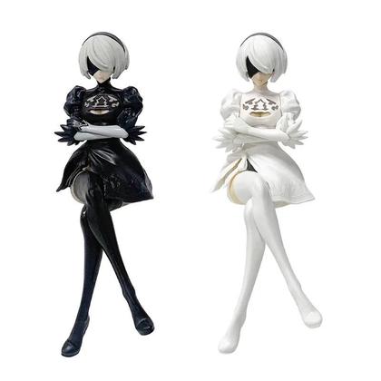 15CM NieR Automata Yorha Tipo 2B A2 PVC Anime Action Figure Modelo