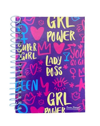 15Un Caderno Escolar Espiral 1/8 Capa Dura Sortida 80Fls - Blook Imagem de 15Un Caderno Escolar Espiral 1/8 Capa Dura Sortida 80Fls