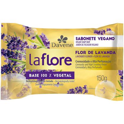 Imagem de 15UN La Flore Sabonete Barra Vegetal 150g Davene