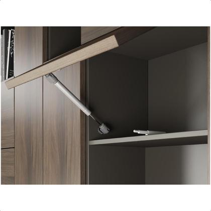 Imagem de 16 Amortecedor Porta Armário Pistão Gás 80N Capacidade 8Kg