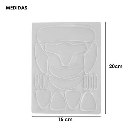 Imagem de 16 Pçs Reutilizável Silicone Anti-rugas Rosto Testa Adesivo