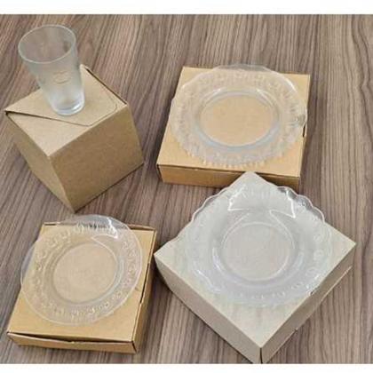 Imagem de 16 Peças Vidro Jantar,Importado Do Egito Design