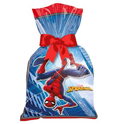 Imagem de 16 Sacolas Surpresa Decoração Homem Aranha Festa aniversário
