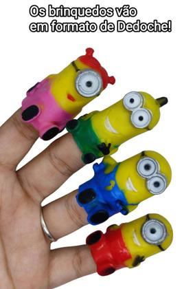 Imagem de 16 UN Brinquedos Minions. Lembrancinha para Festa Minions. Produto Novo e Lacrado.