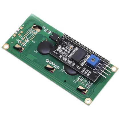 Imagem de 1602 16x2 HD44780 para Arduino Character LCD /w Módulo adaptador de interface serial IIC/I2C