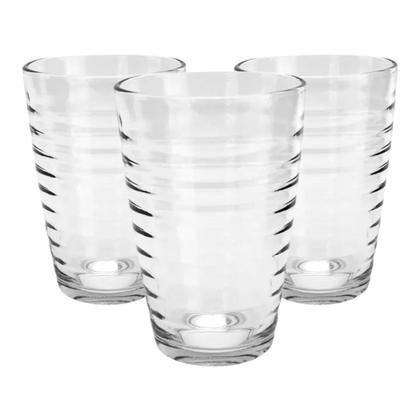 Imagem de 18 Copos de Vidro Transparente 200ML Arizona Luxo