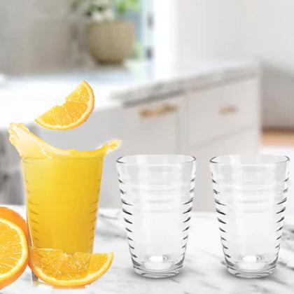 Imagem de 18 Copos de Vidro Transparente 200ML Arizona Luxo