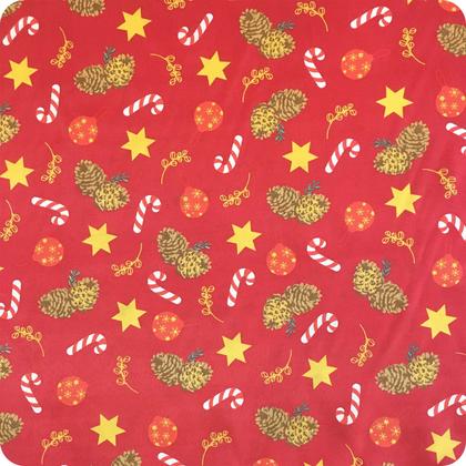 Imagem de 18 Metros Tecido Estampado Natal Toalha de Mesa Enfeite