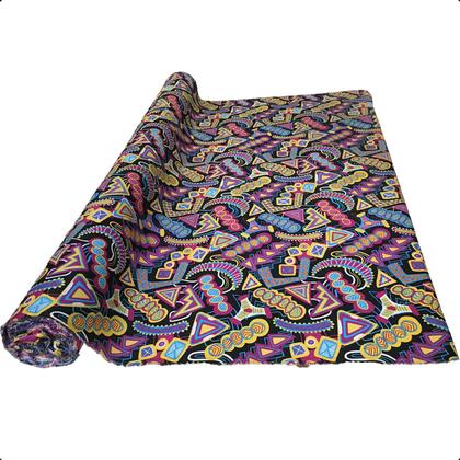 Imagem de 18m Tecido Decoração Carnaval Especial Estampas Africanas 