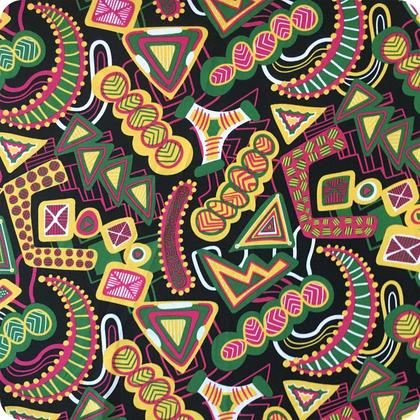 Imagem de 18m Tecido Decoração Carnaval Especial Estampas Africanas 