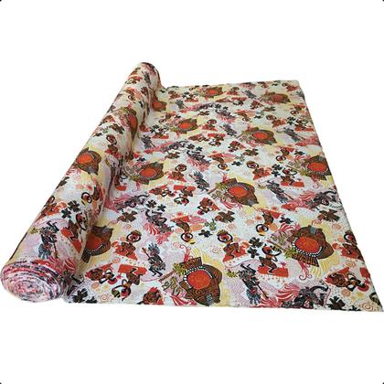 Imagem de 18m Tecido Decoração Carnaval Especial Estampas Africanas 