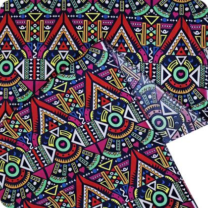 Imagem de 18m Tecido Decoração Carnaval Especial Estampas Africanas 