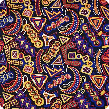 Imagem de 18m Tecido Decoração Carnaval Especial Estampas Africanas 