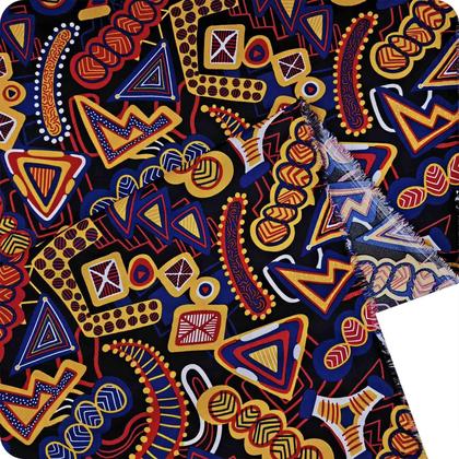 Imagem de 18m Tecido Decoração Carnaval Especial Estampas Africanas 