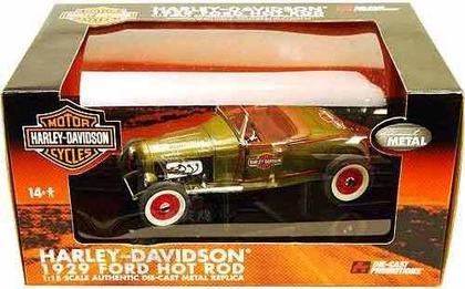 1929 Ford Harley Davidson Hot Rod - Escala 1:18 - Highway 61