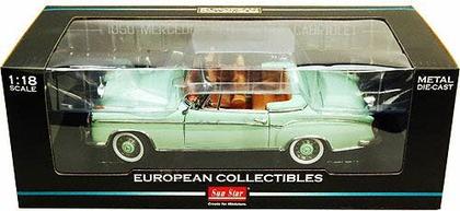 1958 Mercedes Benz 220SE Cabriolet Convertible - 1:18 - Sun Star