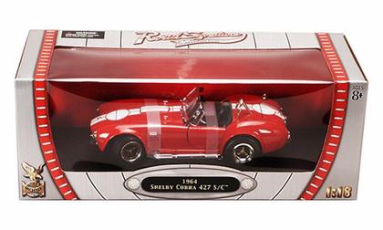 1964 Shelby Cobra 427 S/C - Escala 1:18 - Yat Ming - Miniaturas de