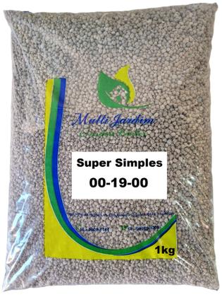 Imagem de 1kg Super Simples NPK 00-19-00 Adubo Fertilizante Rosa do Deserto Frutas