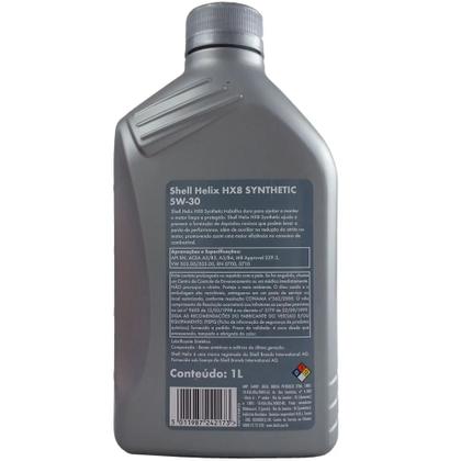 Imagem de 1L Óleo Lubrificante Shell HX8 5W-30 Sintético