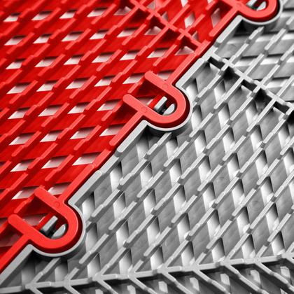 Imagem de 1m² piso modular plástico 33x33cm 