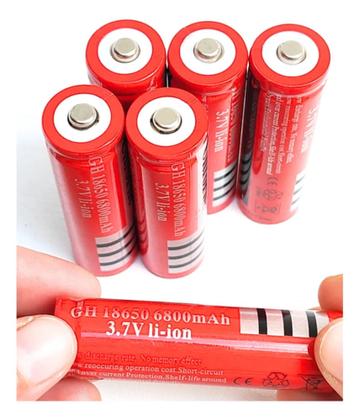 Imagem de 1x Bateria 18650 6800mah 3,7v Pilha Recarregável Qualidade Premium- Enviamos no mesmo dia