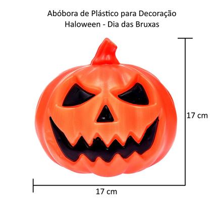 Imagem de 2 Abóboras 3D Decoração p/ Halloween Festa dia das Bruxas