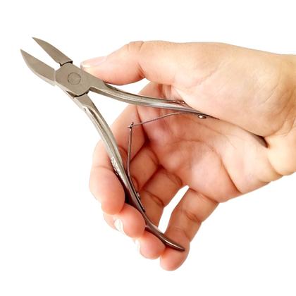 Imagem de 2 Alicates De Corte Unha Profissional Pés Grossas Encravadas