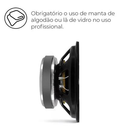 Imagem de 2 Alto Falante 12 Polegadas Eros Potência 400w RMS Bobina Com Fio Aprimorado CCAW Com Impedância Nominal 8 Ohms