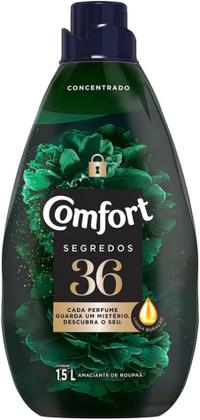 Imagem de 2 Amaciante De Roupa Concentrado 36 Comfort Segredos 1,5l
