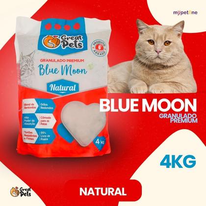 Imagem de 2 Areia Bentonita Esférica Premium Great Pets Para Gatos 4kg