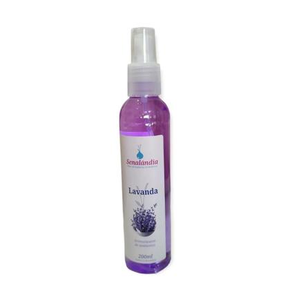 Imagem de 2 Aromatizante Ambiente de Borrifar De Lavanda Spray Cheirinho Casa 200ml Da Senalândia - Envio Já