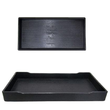 Imagem de 2 Bandejas de Plástico Resistente para Decoração 20x10cm