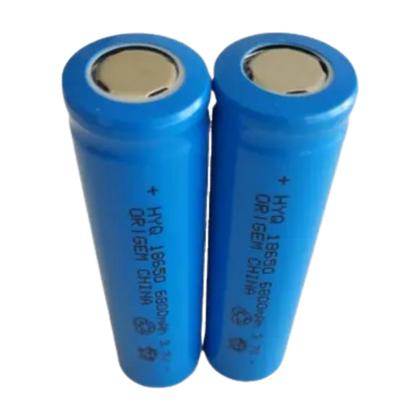 Imagem de 2 Bateria 18650 8000mAh 3.7V Kit 2 unidade Recarregável Sem Pino Potente Lanterna Controle Remoto