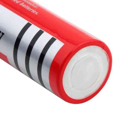 Imagem de 2 Bateria Recarregável 18650 Lithium 6800mah 3,7V Lanterna