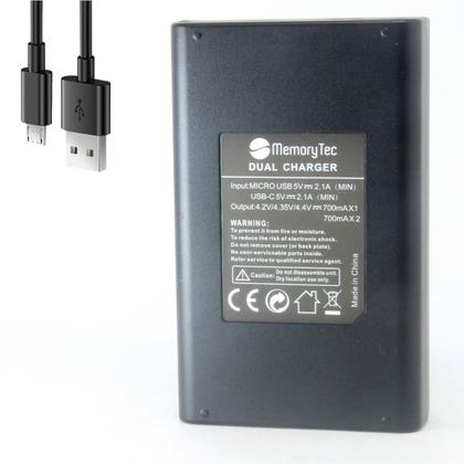 Imagem de 2 BATERIAS + DUPLO CARR EN-EL5 P NIKON Coolpix 3700, 4200, 5200, 5900, 7900, P3, P4, P80, P90, P100, P500, P510, P520