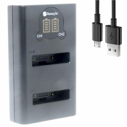 Imagem de 2 BATERIAS + DUPLO CARR EN-EL5 P NIKON Coolpix 3700, 4200, 5200, 5900, 7900, P3, P4, P80, P90, P100, P500, P510, P520