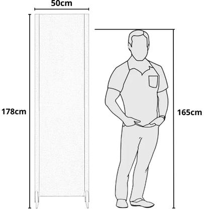 Imagem de 2 Biombo Pintado Sanfonado Com Rodinhas E Dobradiças Painel Mdf Folha Divisor Divisória Separador De Ambiente Branco Ou Preto Vários Modelos