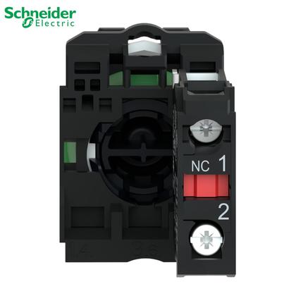 Imagem de 2 Botão Comando Plástico 22mm Bloco 1NF Modelo XB5AA42 Schneider
