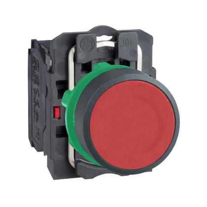 Imagem de 2 Botão Comando Plástico 22mm Bloco 1NF Modelo XB5AA42 Schneider