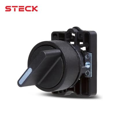 Imagem de 2 Botão Comutador 0-1 Manopla Curta Steck SLMB8D0