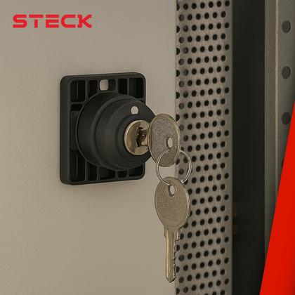 Imagem de 2 Botão Comutador Com Chave PT 0-1 P0 Steck SLCG8D0C