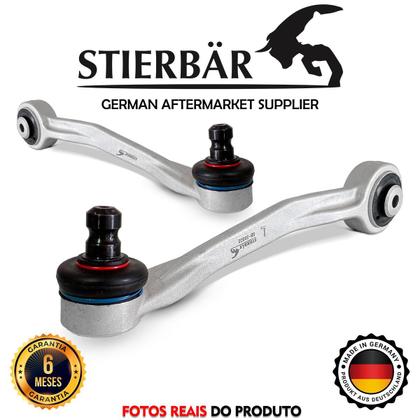 Imagem de 2 Braço Controle Barra Oscilante Curvo Superior Suspensão Dianteira Original Stierbar Audi S4 2011 2012 2013 2014