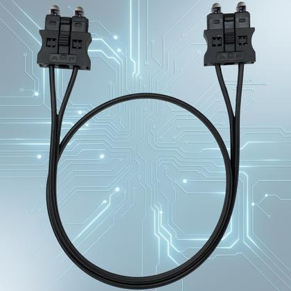 Imagem de 2 Cabo Fibra Optica Fanuc A66L-6001-0028 A66L60010028 15CM