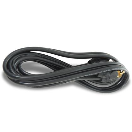 Imagem de 2 Cabos Rca 1 Metro Technoise Série 100 Pro Conector L Preto Mercado